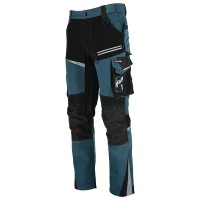PANTALON LUCRU SLIM-FIT EXTRA-ELASTICA - L