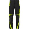 PANTALON LUCRU CU INSERTII CONTRASTANTE VIZIBILE - S