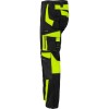 PANTALON LUCRU CU INSERTII CONTRASTANTE VIZIBILE - S