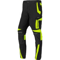 PANTALON LUCRU CU INSERTII CONTRASTANTE VIZIBILE - 2XL