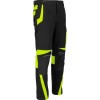 PANTALON LUCRU CU INSERTII CONTRASTANTE VIZIBILE - S