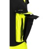 PANTALON LUCRU CU INSERTII CONTRASTANTE VIZIBILE - S