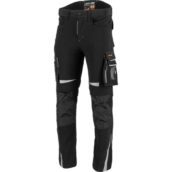 PANTALON LUCRU SLIM-FIT SUPER-ELASTICA - S
