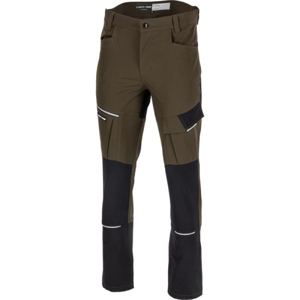 PANTALON LUCRU SLIM-FIT-ELASTIC USOR / KAKI - 2XL