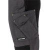 PANTALON LUCRU SLIM-FIT-ELASTIC CONFORTABIL / GRI - 2XL