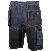 PANTALON LUCRU TIP-BLUGI SCURT CU INTARITURA - 2XL