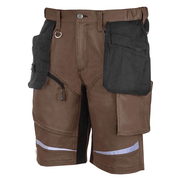 PANTALON LUCRU SLIM-FIT SCURT / MARO - XL
