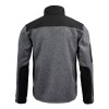 JACHETA ELASTICA TIP-PULOVER / GRI-NEGRU - L
