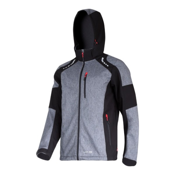 JACHETA IMPRIMEU REFLECTORIZANT ELASTICA CU GLUGA - L