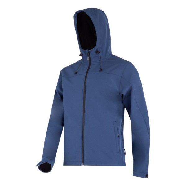 JACHETA ELASTICA CU GLUGA / BLEUMARIN - S JACHETA ELASTICA CU GLUGA / BLEUMARIN - S