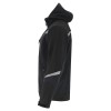 JACHETA ELASTICA CU GLUGA / NEGRU - 2XL