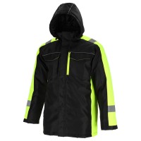 JACHETA CAPTUSITA CU GLUGA SI REFLECTORIZANT - 2XL