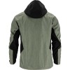 JACHETA ELASTICA CU GLUGA / GRI-VERZUI - 2XL