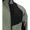 JACHETA ELASTICA CU GLUGA / GRI-VERZUI - 2XL