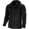 JACHETA ELASTICA CAPTUSITA CU GLUGA / NEGRU - L