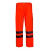 PANTALON REFLECTORIZANT IMPERMEABIL / PORTOCALIU - M