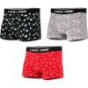 SET 3 BOXERI BARBATI CU MODEL NEGRU-GRI-ROSU - M SET 3 BOXERI BARBATI CU MODEL NEGRU-GRI-ROSU - M