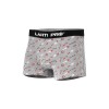 SET 3 BOXERI BARBATI CU MODEL NEGRU-GRI-ROSU - M SET 3 BOXERI BARBATI CU MODEL NEGRU-GRI-ROSU - M