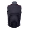 VESTA MATLASATA / NEGRU-GRI - 3XL