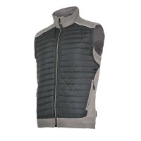 VESTA MATLASATA / NEGRU-CENUSIU - 2XL