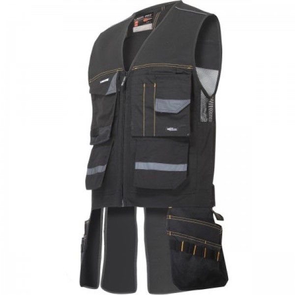 VESTA LUCRU CU TEACA ADITIONALA / NEGRU - 2XL