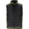 VESTA MATLASATA / NEGRU-KAKI - 2XL