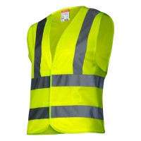 VESTA REFLECTORIZANTA CU PATRU BENZI / VERDE - S