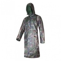 PELERINA PLOAIE CU NASTURI SI FERMOAR / CAMUFLAJ - 2XL