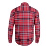 CAMASA FLANEL CU CAROURI GROASA / ROSU - 2XL/H-188