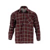 CAMASA FLANEL CU CAROURI DUNGATE / BORDO - M