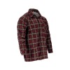 CAMASA FLANEL CU CAROURI DUNGATE / BORDO - M