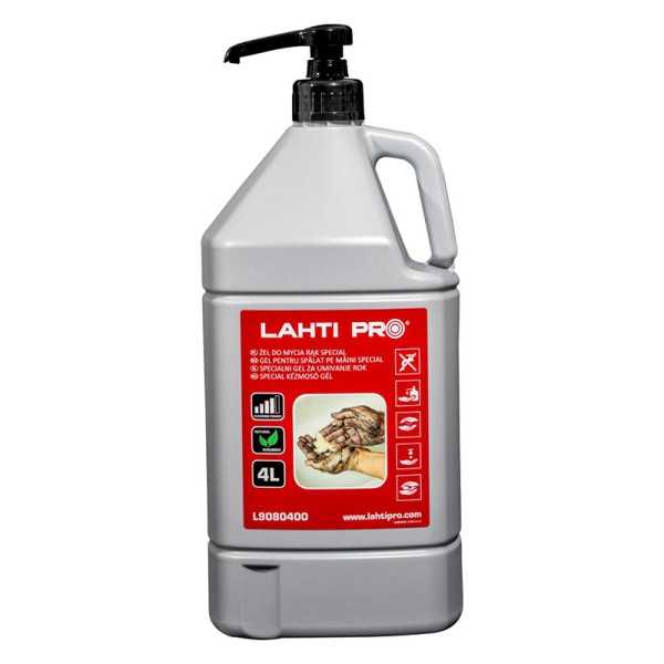 GEL CURATARE MAINI INDUSTRIAL - 4L / DOZATOR GEL CURATARE MAINI INDUSTRIAL - 4L / DOZATOR