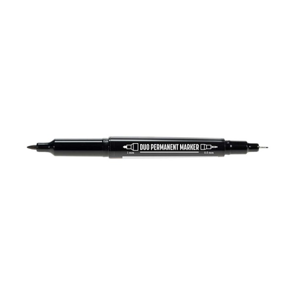 MARKER PERMANENT INDUSTRIAL ASCUTIT 1.0MM / ALB
