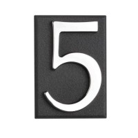 SEMN CIFRA CU PLACA ADEZIVA FIXARE - 45MM / GRI / 3
