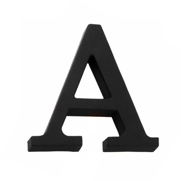 SEMN LITERA CU LOCAS FIXARE - 95MM / NEGRU-ANTIC / A SEMN LITERA CU LOCAS FIXARE - 95MM / NEGRU-ANTIC / A