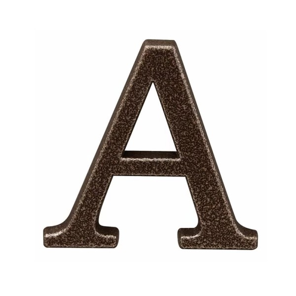 SEMN LITERA CU SURUB FIXARE - 100MM / BRONZ / A SEMN LITERA CU SURUB FIXARE - 100MM / BRONZ / A