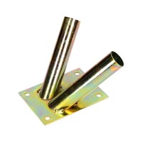 Suport steag dublu cu orificiu de 22 mm pentru asamblare