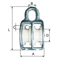SCRIPETE DUBLU CU INEL 10X31MM/52MM / 16MM / 112MM