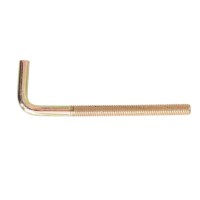 Suruburi metrice cu cot m10x180mm, set de 50 bucăți pentru asamblare