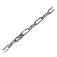 Lanț zincat cu za lungă 5mm, 30m/rolă - capacitate 775 kg