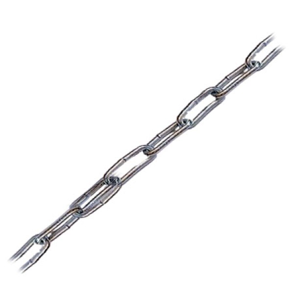 Lanț zincat cu za lungă 6mm, 18m/rolă - capacitate 1150 kg Lanț zincat cu za lungă 6mm, 18m/rolă - capacitate 1150 kg
