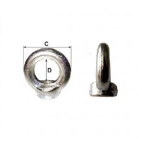 Inel cu piuliță încorporată m6, 14mm/25mm - asamblare de calitate