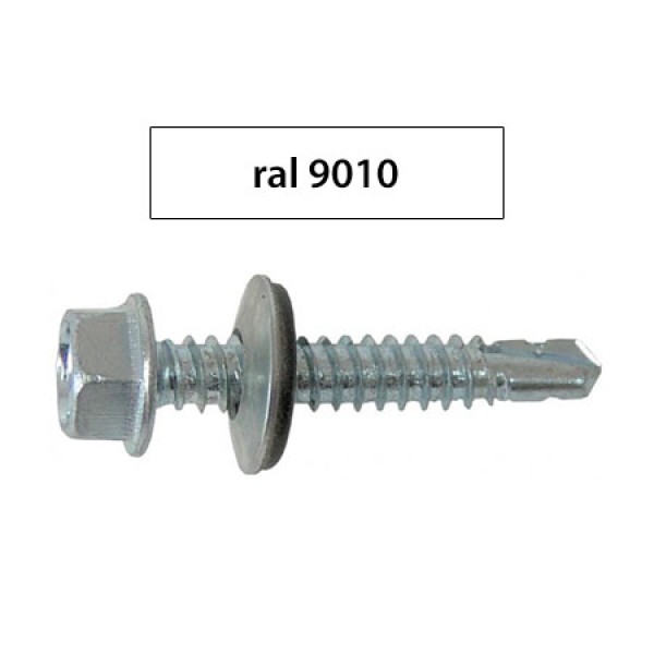 SURUBURI PERFORATOARE ZINCATE 4.8X35MM, 250/SET