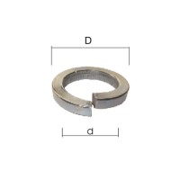 Saibe zincate grover m3, 1000/set, diametru 3.1 mm pentru asamblare