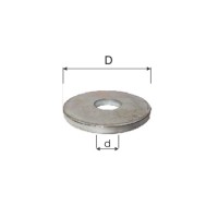 Saibe zincate late groase m24, 24.5/85.0mm, 10/set