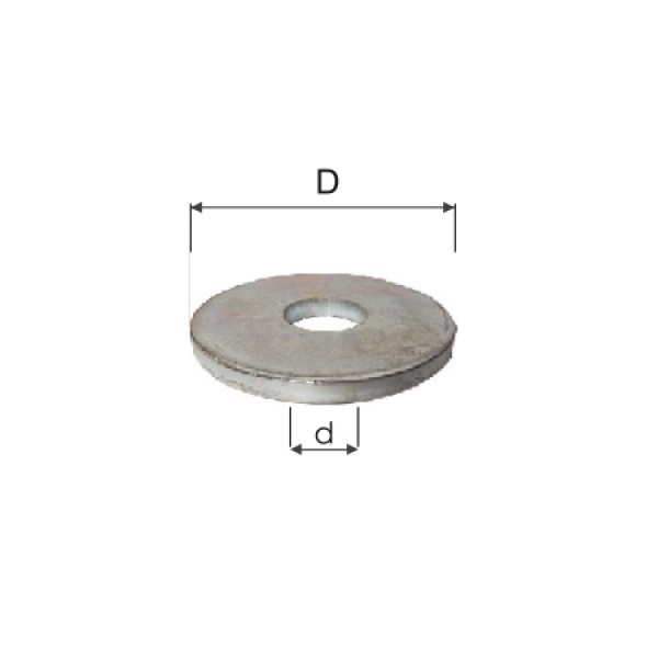Saibe zincate late groase m24, 24.5/85.0mm, 10/set