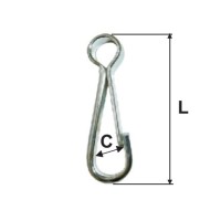 Clema de fixare 10.5x50mm - rezistentă și ușor de utilizat