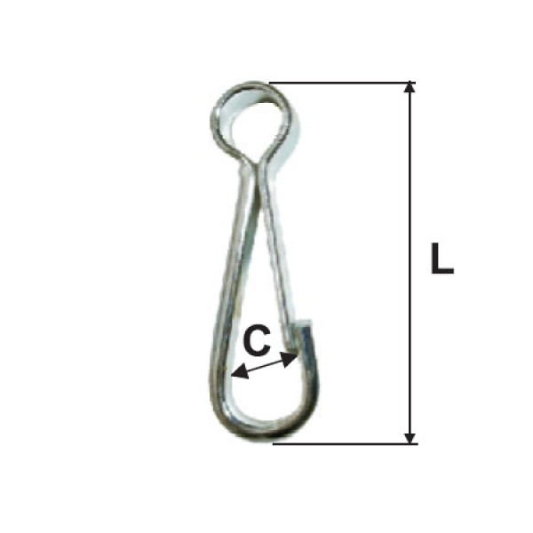 Clema de fixare 10.5x50mm - rezistentă și ușor de utilizat