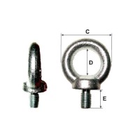 Inel cu șurub încorporat m16, 35mm/60mm - inel de asamblare durabil