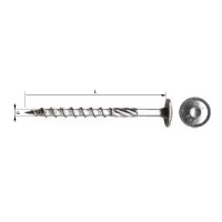 SURUBURI CU CAP TORX TORBANTE T30 6X80MM, 100/SET